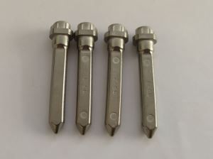 Customed Dowel Steel Pin Coated Stem Knob Nickel Plating