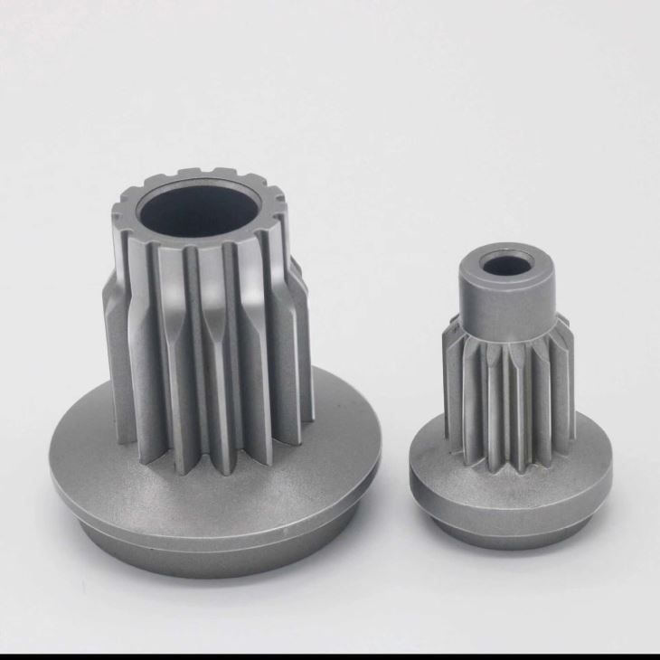 Brushing & Ploshing Precision MIM Gears Zinc Plated